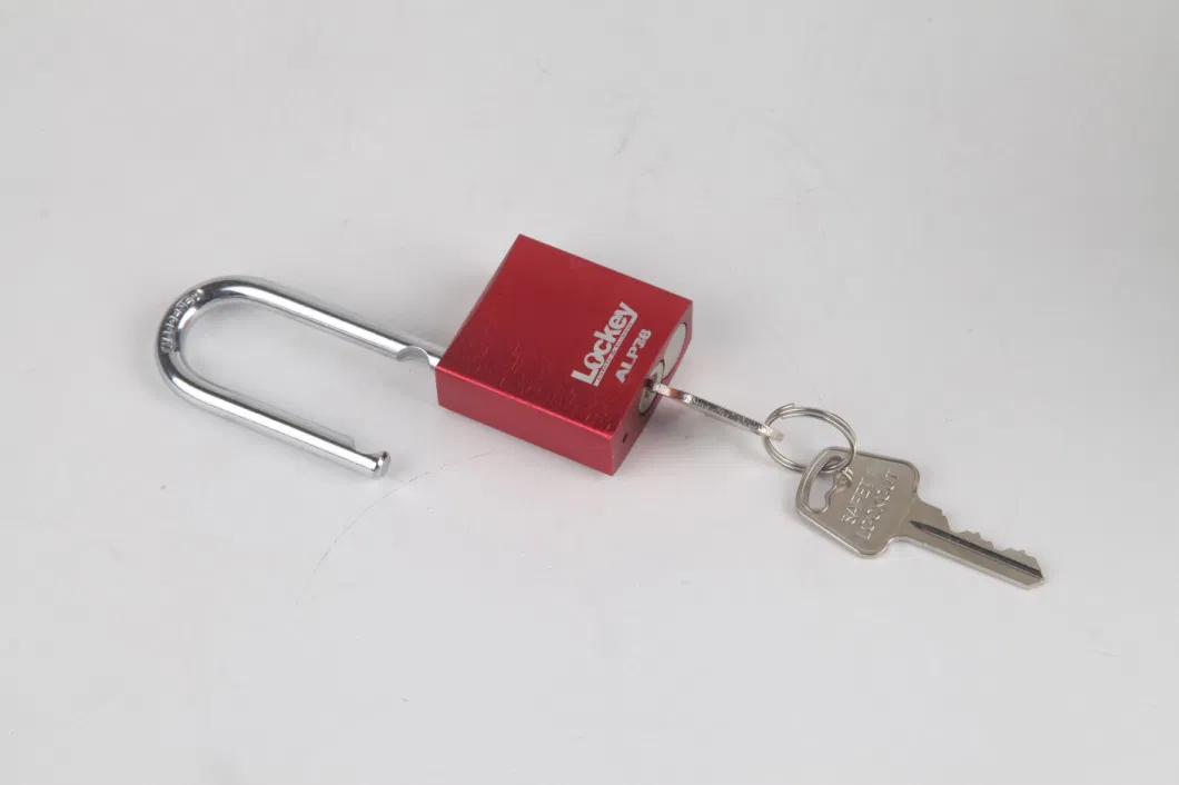 Lockey Loto Pad Lock Aluminum Safety Padlock with Master Key