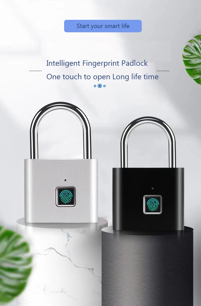 High Security Bluetooth Smart Padlock for Power Industry with Fingerprint