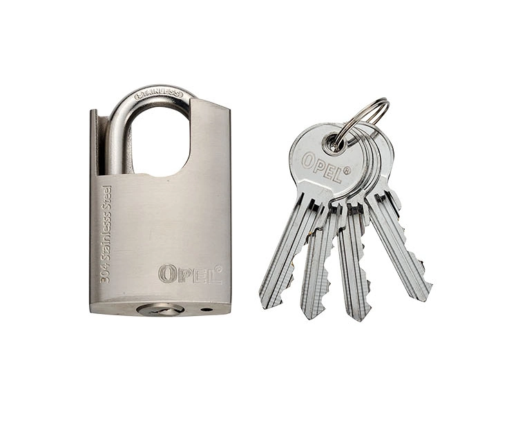 Industrial Padlock Stainless Steel Lockout Tagout Safety Padlock with Hardened Steel Shackle