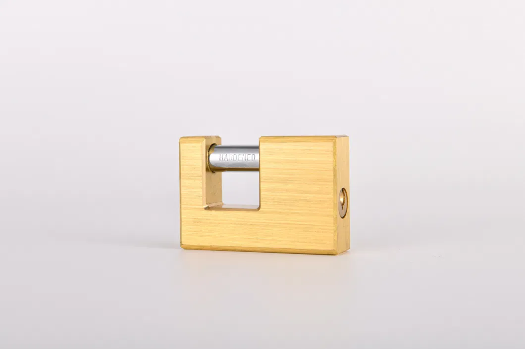 70mm High Quality Security Economic Rectangular Brass Padlock