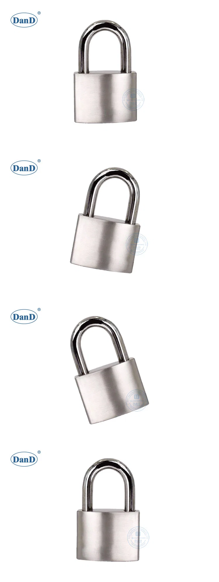 Waterproof 40mm-70mm Stainless Steel High Security Double Locking Vane Key Padlock