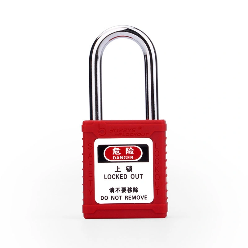 OEM Security 6mm Steel Shackle Safety 38mm Loto Lockout Tagout Padlock