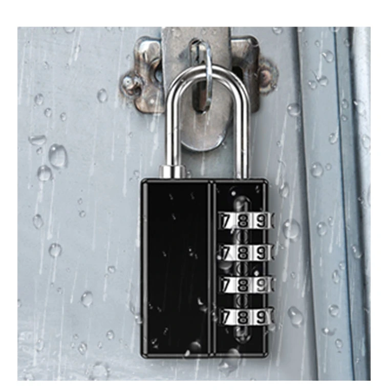 High Quality Digital Zinc Alloy Gym Locker Number Combination Code Padlock with Master Key
