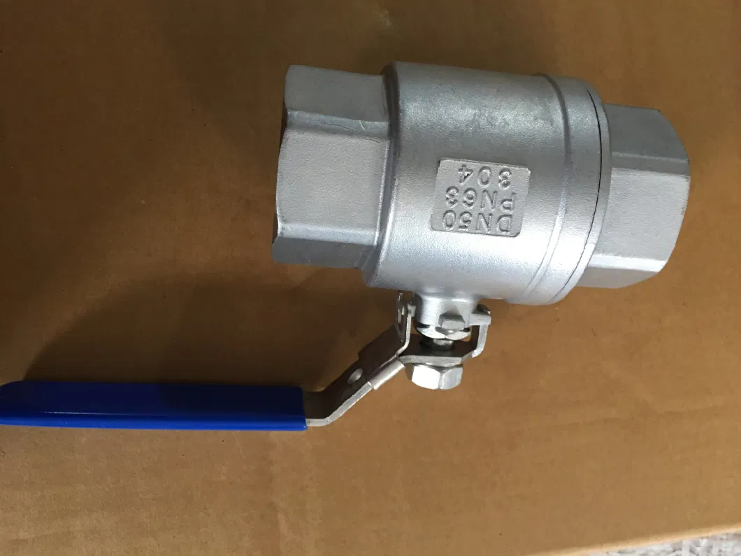 Jiao 2PC Internal Thread Ball Valve with Locking Devices