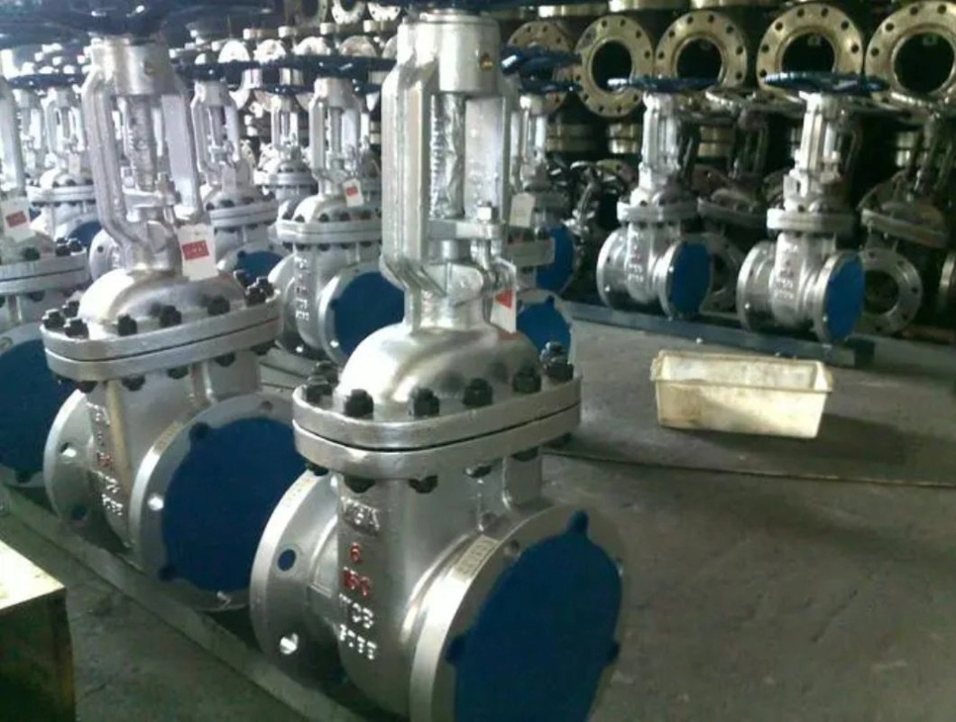 Flanged Vacuum Isolation Power Plant Gate Valve with Locking Handwheel