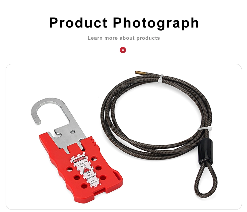 Bozzys Industrial Safety High Strength ABS PC Adjustable Cable Lockout