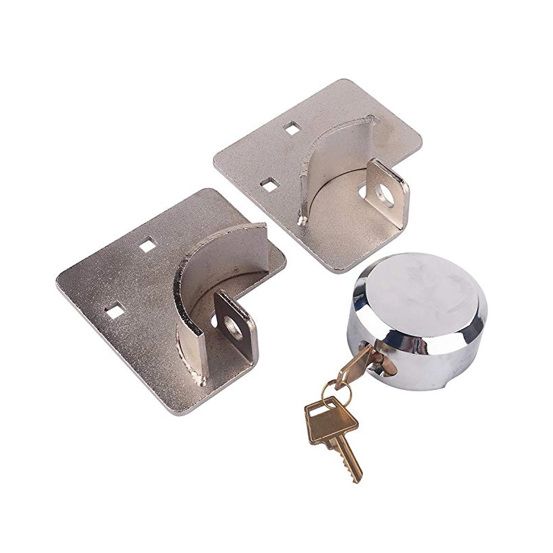 Yh9600 High Security Concealed Shackle Padlock &amp; Hasp 73 mm Steel with Bolt Heavy Duty Van Garage Shed Door Padlock