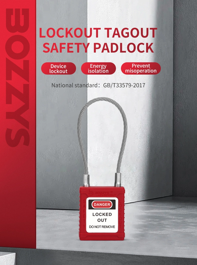 Loto Safety Cable Padlock Nice Lockout Padlock