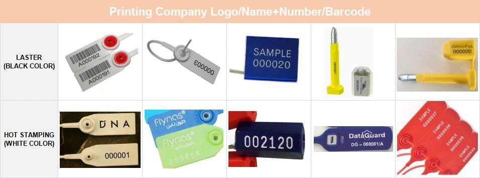 Self-Locking Fixed Type Postal Services Application Padlock Seals