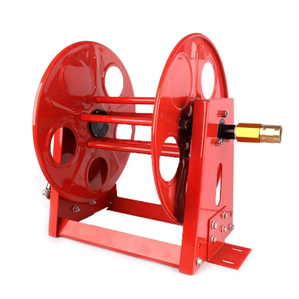 New Design Tubular Steel Reels Van Mounted Metal Hose Reel