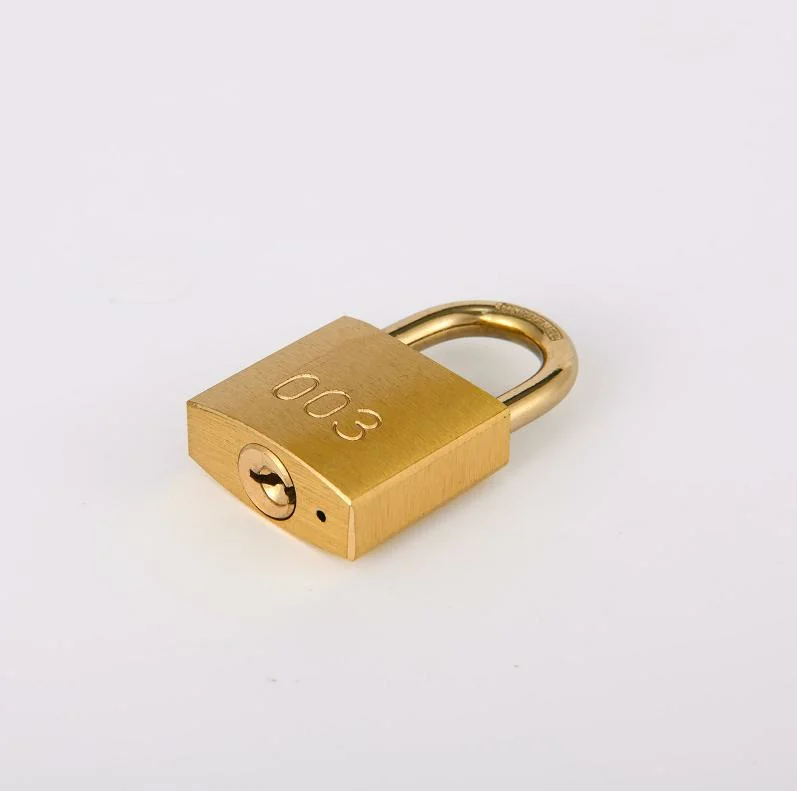 003 High Quality Full Brass Padlock, Brass Alike Key