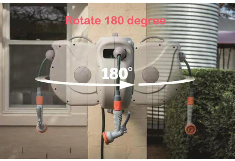 1/2&prime;&prime; Auto Retracting Hose Reel Pressure Washer Telescopic Handle Auto Hose Reel 15m/20m/30m