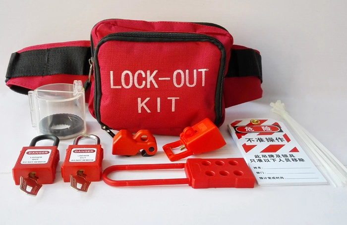 GS-S34 Individual Safety Lockout Kit, Lockout Kit, Safety Portable Lockout Kit