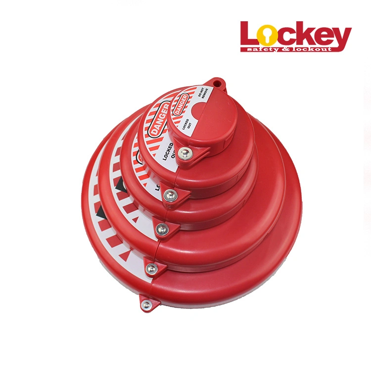 Plastic Safety Loto 5&quot;-6.5&quot; Gate Valve Handle Lockout