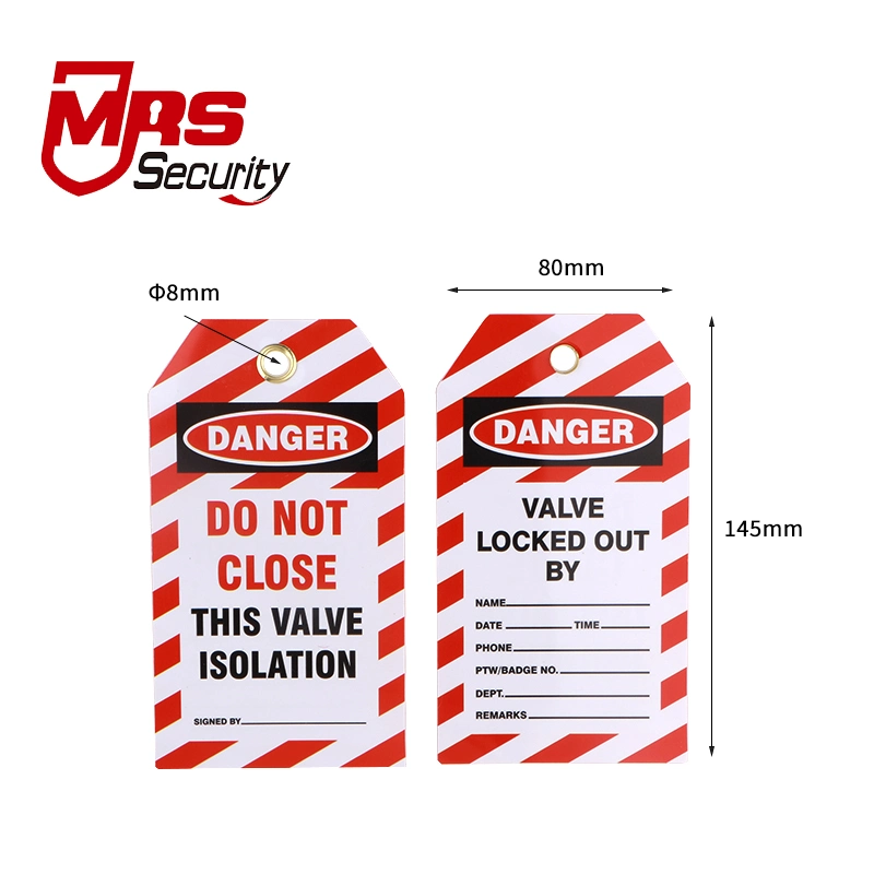 Mt04-06 Pet Warning Effect Materiak Safety Lockout Tagout Safe Lock Loto