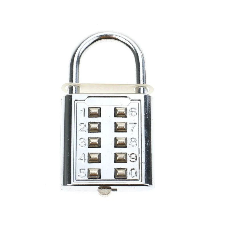 Yh9034 Push Button Special Zinc Alloy Good Quantily Digital Password Padlock