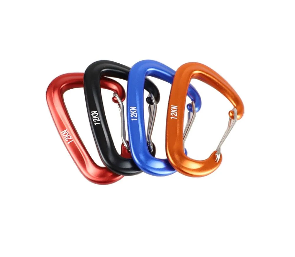 Outdoor Multi Function Locking D Shape Clip Hook for Camping/ Hiking