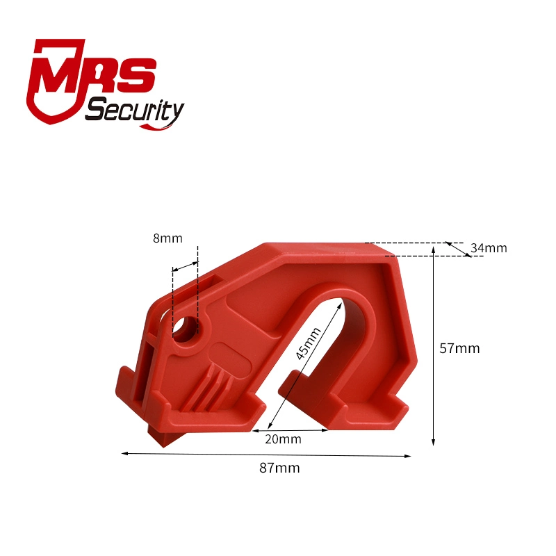 ABS Durable Circuit Breaker Lockout with Lazy Screw Security Lockout Tagout Manufacturer