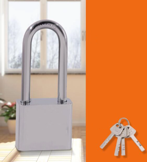 Outdoor Hardened Steel Waterproof Security Key Mechanical Padlock