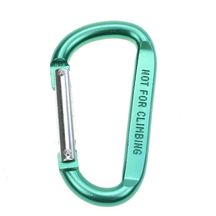 Yh1066 Mountaineering Buckle Safety Outdoor Pendant Aluminum Alloy Thread with Lock