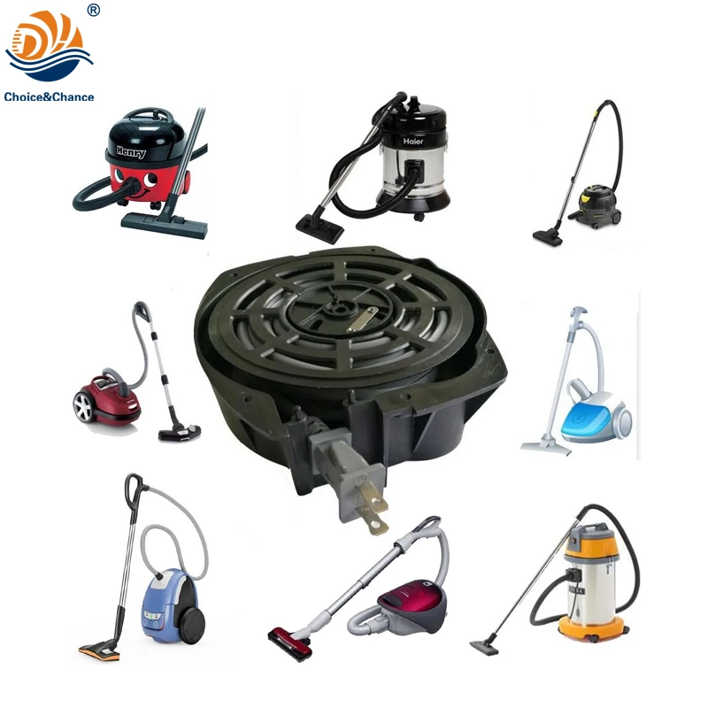 1.5m Spring Loaded Tangle Free Retractable Cable Reel for Vacuum Cleaner