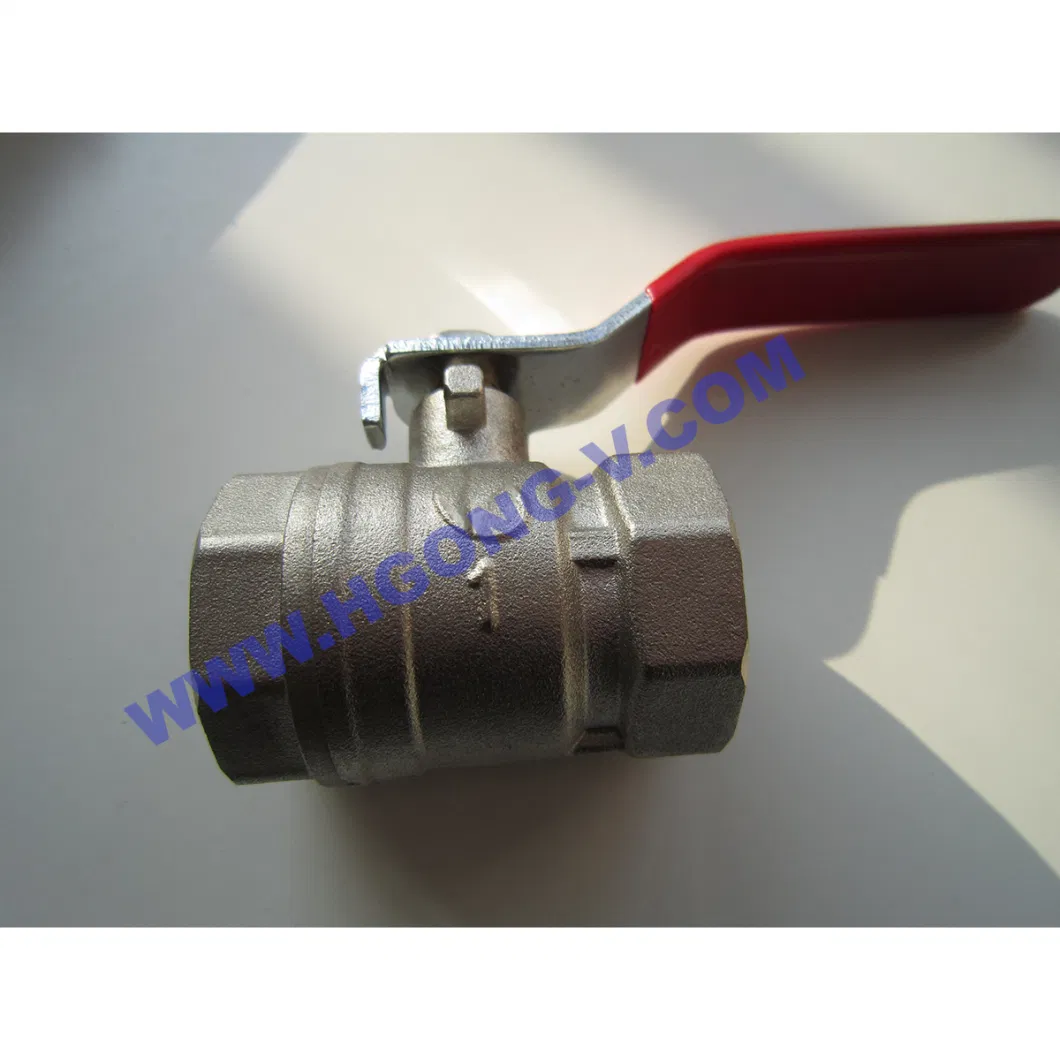 API/ANSI/DIN Forged Screw Thread Brass Ball Valve for Plumbing and Heating System