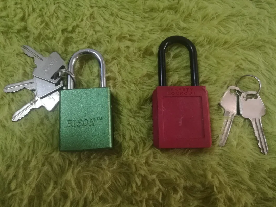 Aluminium Alloy Padlock, Plastic Padlock, Plastic Safety Padlock Al-30