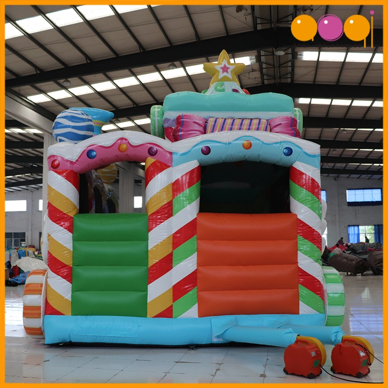 Aoqi Factory Inflatable Tumpy Candy Castle Playhouse for Sale