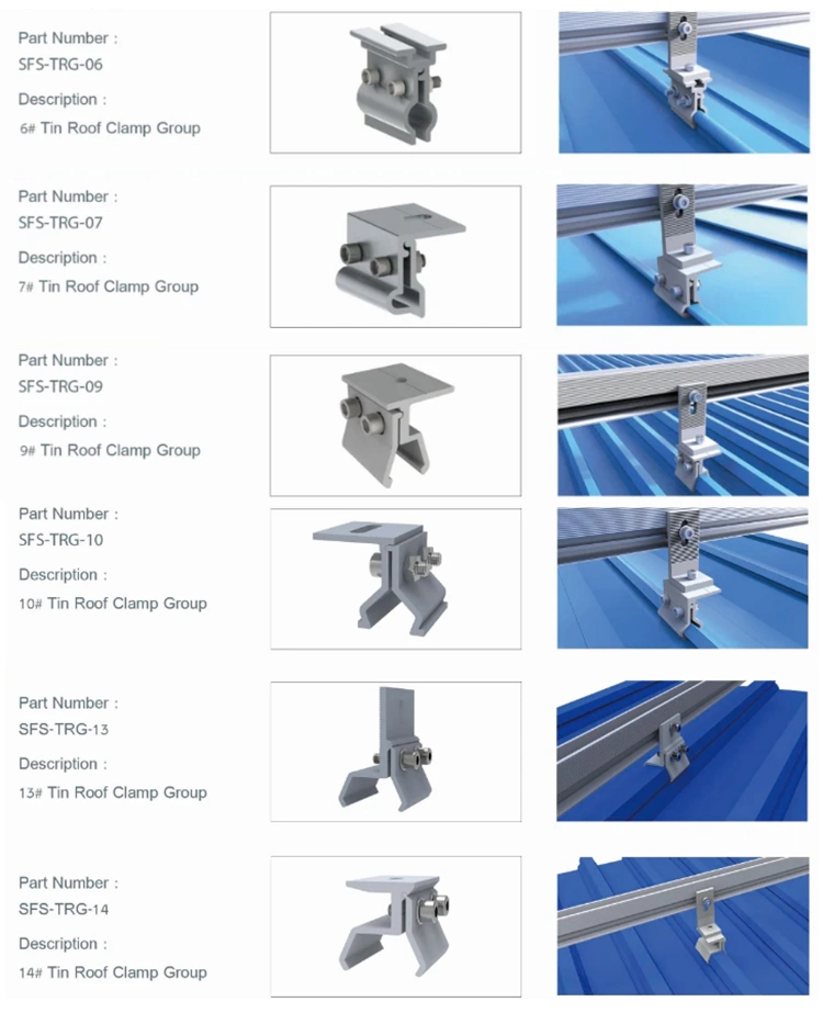 Factory Price Solar Photovoltaic Panels Connection Accessories Bracket Upright Locking Fixture