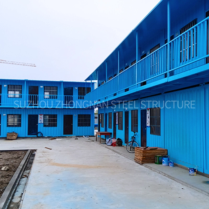 China Steel Container Restaurant Prefabricated Apartment Building Solution