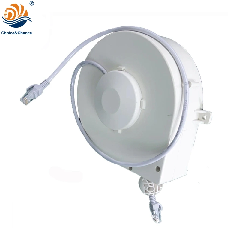 Customized Retractable Ethernet Cable Reel Electric Retractable Wire Cord Reel