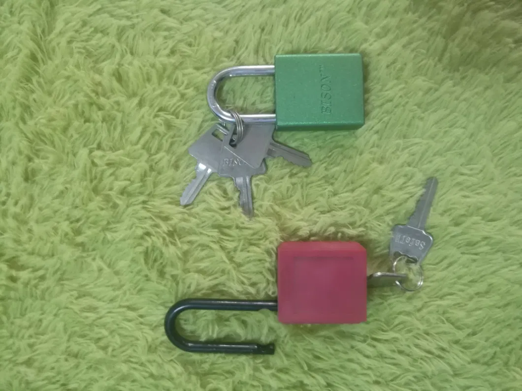 Aluminium Alloy Padlock, Plastic Padlock, Plastic Safety Padlock Al-30