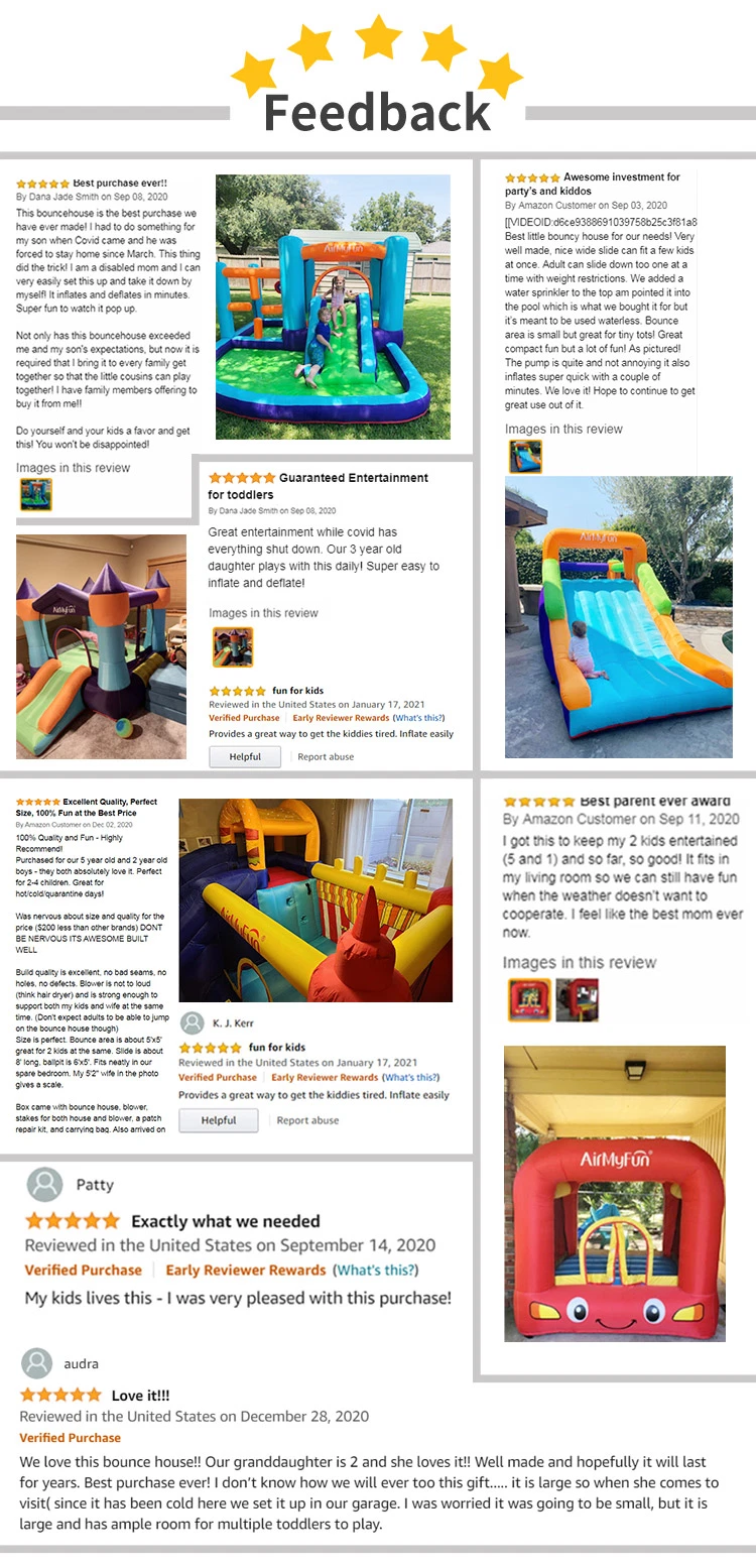 Wholesale Garden Play Inflatable Bouncer Inflatable Bouncy Castle for Kids