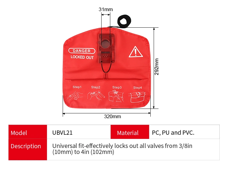 Adjustable Ball Safety Valve Lockout (UBVL21)