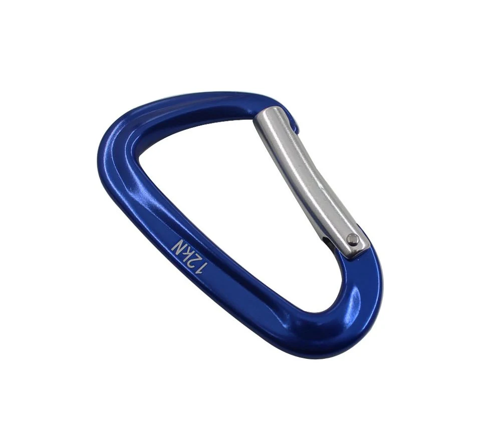 Load-Bearing Aviation Aluminum Carabiner D-Type Safety Hook Automatic Climbing Master Lock