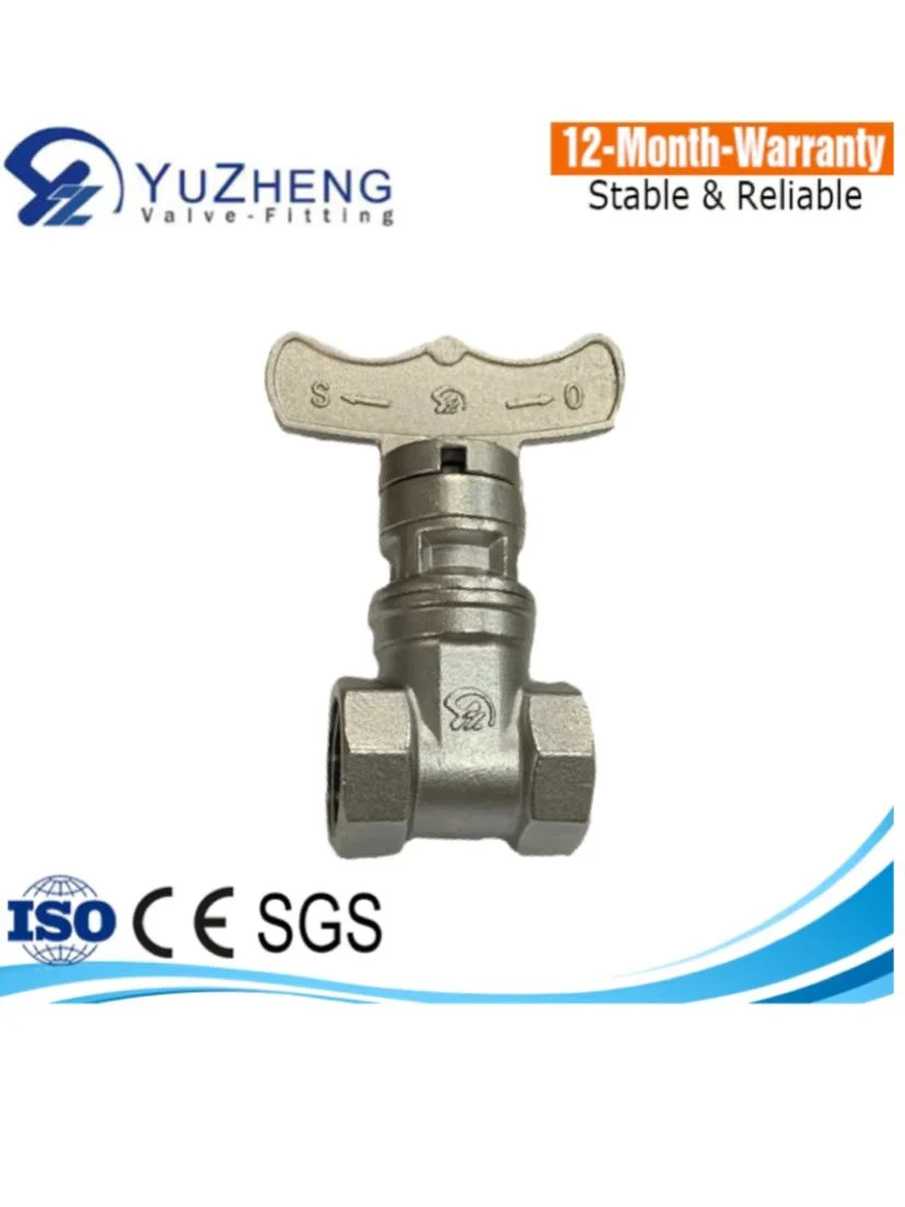 1/4&quot; -4&quot; Thread Yuzheng Gate Valve for Water Magnet Locking Handwheel