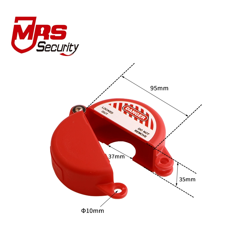 Industry Standard ABS Material Gate Valve Lockout Tagout with Customization Service