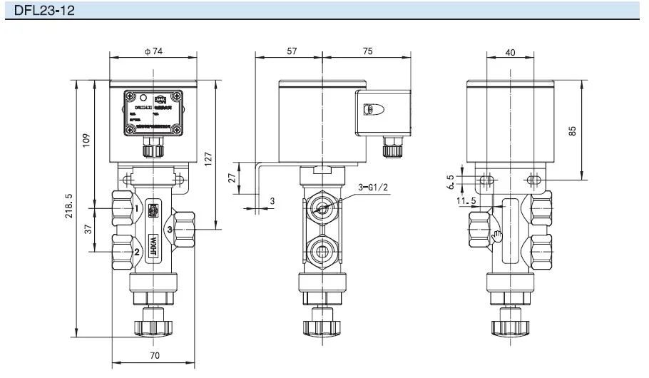 Competitive Price Valve China Supplier Dfl23-L12 (brass) Solenoid Valves