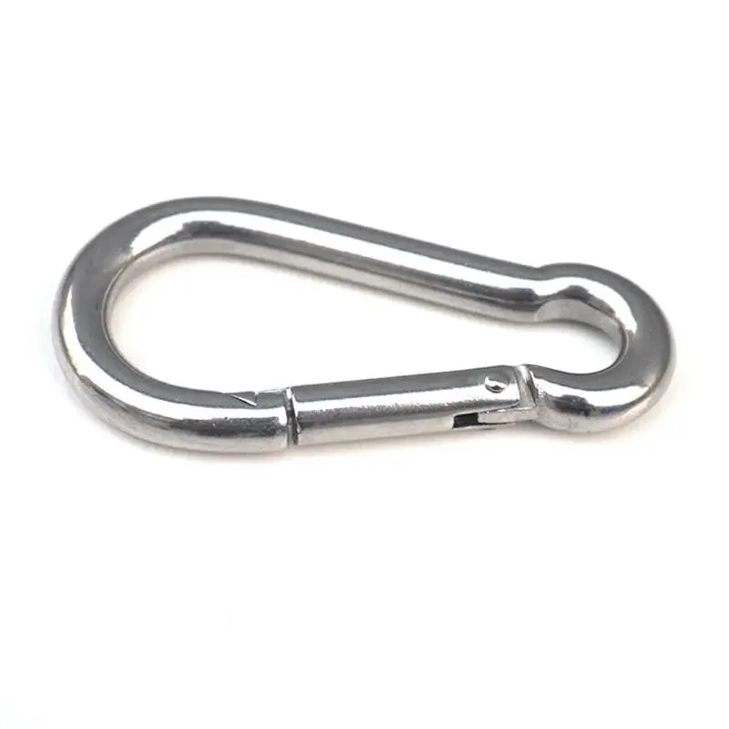 Spring Snap Hook Small Carabiners for Climbing Heavy Duty Locking Carabiner Clips