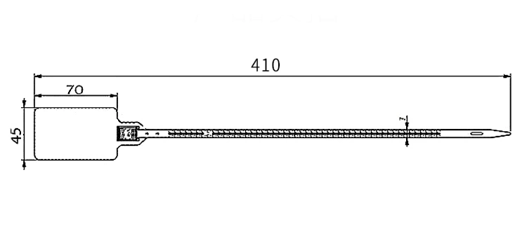 Bag Seal (JY-410S) , Container Seal, Plastic Lock