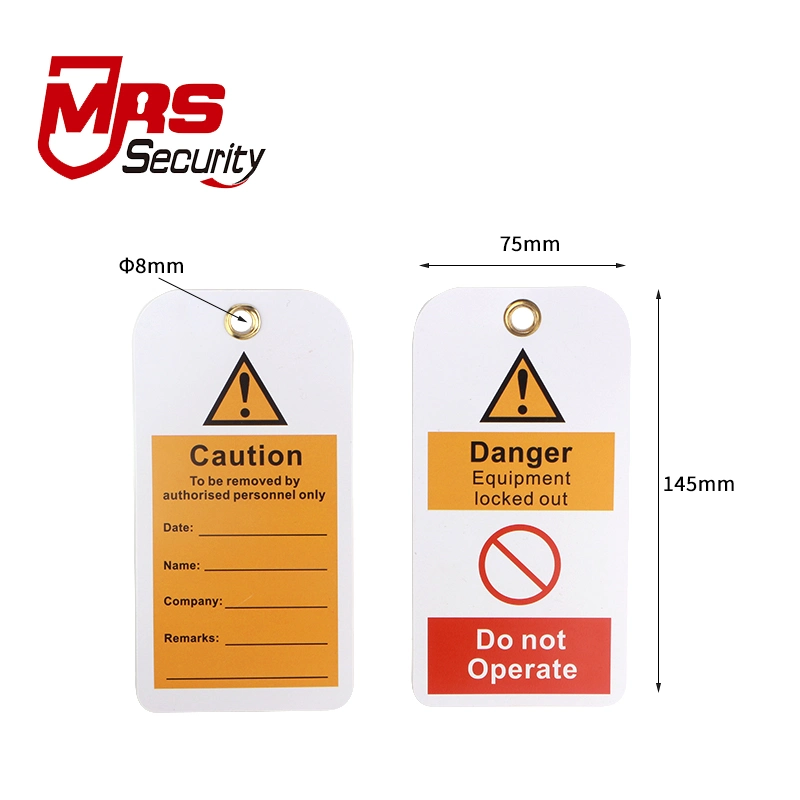 Mt01-03 PVC Warning Effect Safety Lockout Tagout Safe Lock Safe Lock Loto