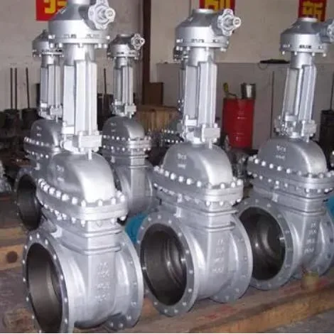 Flanged Vacuum Isolation Power Plant Gate Valve with Locking Handwheel