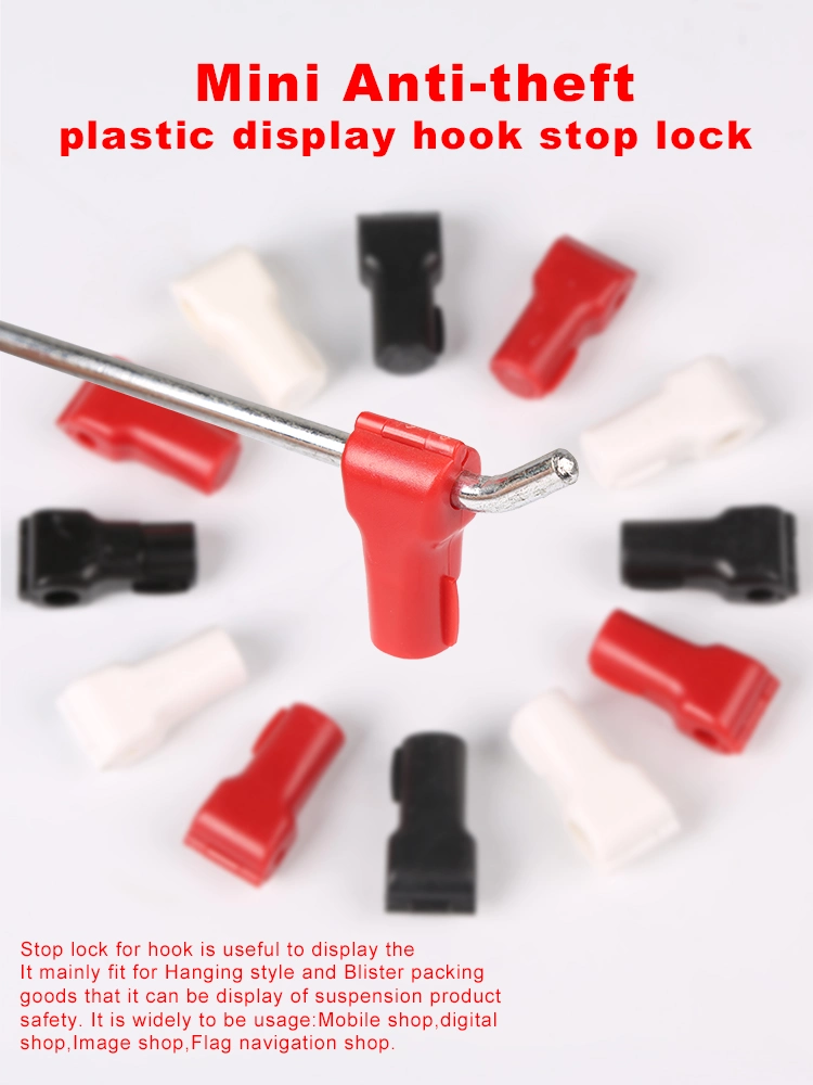 Supermarket Sweep EAS Anti-Theft Plastic Display Hook Lock