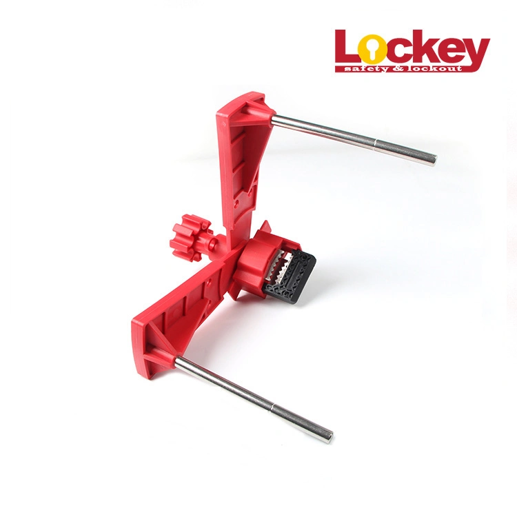 Universal Gate Valve Lockout with Two Blocking Arm