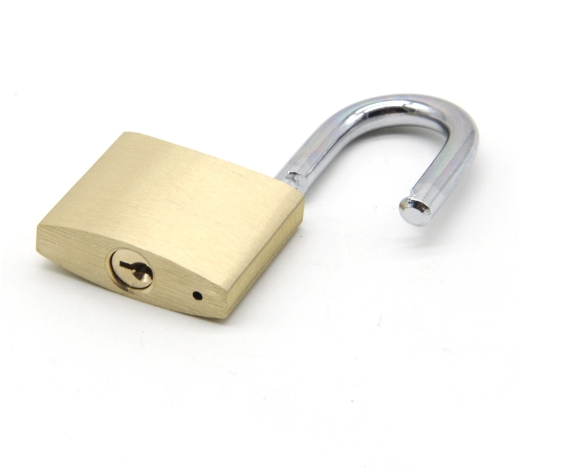 GS0020 Brass Padlock with Crossed Key, High Quality Brass Padlock, Top Security Brass Padlock, ISO9001 Passed Brass Padlock