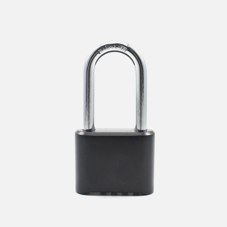 Yh1238 Heavy Duty Outdoor Combination Die Casting Padlock with Hardened Shackle Zinc Alloy High Security Lock