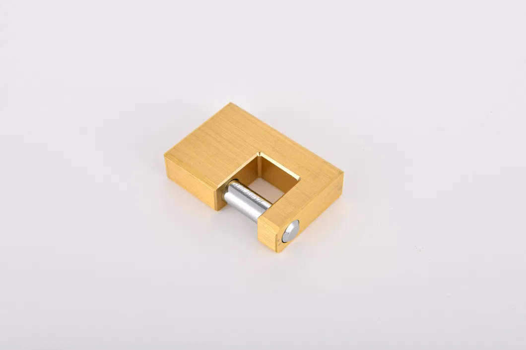 70mm High Quality Security Economic Handle Rectangular Brass Padlock