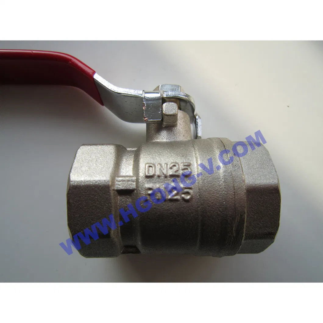 API/ANSI/DIN Forged Screw Thread Brass Ball Valve for Plumbing and Heating System