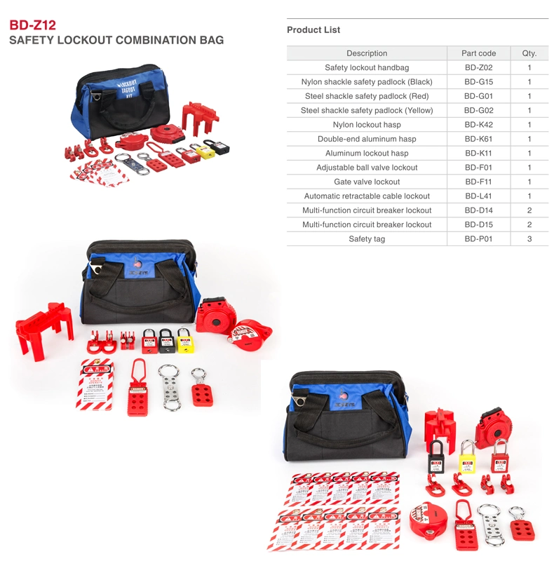 Big Safety Lockout Combination Bag