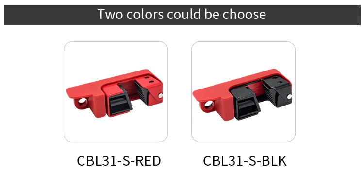 Steel Nad Plastic Industrial Grip Tight Circuit Breaker Lockout (CBL31-S)